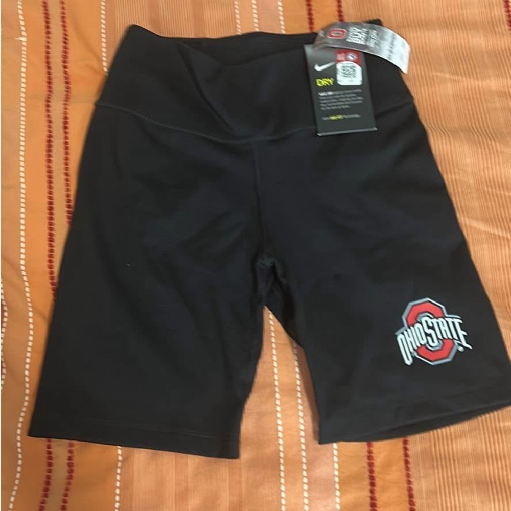 Nike Women's Black Ohio State Bike Shorts